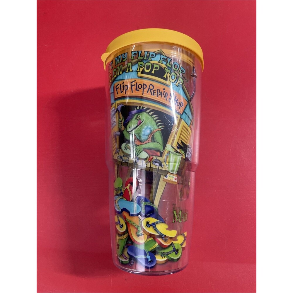 Tervis Margaritaville Jimmy Buffet Blew Out My Flip Flop 24 oz Tumbler